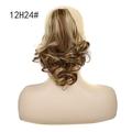 Synthetic Claw Clip Ponytail Extension Short Wave Pony Tail Hair Piece Women