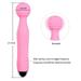 Cordless Wand Massager with 7 Vibration Modes Relaxing Sticks for Back Neck Shoulder Body Muscle Sports Recovery