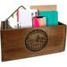 Farmhouse Mail Organizer For Countertop Wooden Rustic Mail Holder For Desk