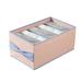 VALSEEL Organization and Storage Clothes Storage Box With Bow Handle Compartment Foldable Storage 5/8/12 Grids & Small 7 Grids Folding Divided Clothing Storage Box Storage Bins