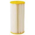 Pentair Pentek ECP50-BB Big .. Blue Sediment Water Filter .. 10-Inch Whole House Heavy .. Duty Pleated Cellulose Polyester .. Replacement Cartridge 10 x .. 4.5 Yellow End-Cap 50 .. Micron