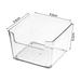 VALSEEL kitchen Organizers and Storage Desktop Drawer Storage Box Partitioned Kitchen Cutlery Stationery Sorting Small Box Transparent PET Plastic Partition Artifact Organization and Storage