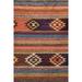 New Mexico Madrid Detail in colorful woven rug by Nancy - Steve Ross (24 x 36)