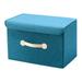 Oneshit Storage Box Bucket Basket Type Closet Storage Box With Handles Foldable Storage Box Washable Oxford Cloth Storage Box Storage Trunks & Bag Clearance