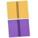 Small Notebook Tearable Coil Notepad Paper Office Supply Office+supplies Student Groceries Portable 2 Pcs