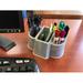 New Enjoy Plastics Desk Jumbo Pencil Holder - Made In - Gray Marble- Plastic Built To Last! (5)