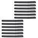 Ball Point Pens Black 100 Pcs Students Stationery Case Ballpoint Plastic Office