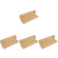 4 Pc Pen Box Office Supplies Stationary Gifts Stationery Case Bamboo Wood Pencil