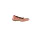 Clarks Flats: Orange Solid Shoes - Women's Size 10 - Round Toe