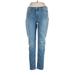 Hudson Jeans Jeggings - High Rise: Blue Bottoms - Women's Size 30 - Medium Wash