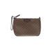 Nine West Clutch: Pebbled Brown Bags