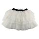 Slowmoose Baby Cotton Tulle Skirt white Small 2-3T
