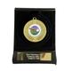 Snooker Shot 50mm Gold Contour Medal in Box Engraved Free