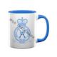 Royal Air Force Regiment queen's crown two tone personalised Mug
