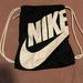 Nike Accessories | Drawstring Nike Backpack | Color: Black | Size: Osb