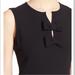 Kate Spade Dresses | Kate Spade Kite Bow Crepe Fit & Flare Keyhole Black Dress Kate Spade New York | Color: Black/Gold | Size: 6