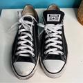 Converse Shoes | Converse All Star Low Top Classic Sneakers | Color: Black/White | Size: 9.5