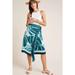 Anthropologie Skirts | Anthropologie Misty Wrap Midi Skirt Nwt Size Medium | Color: Green | Size: M