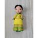 Disney Toys | Disney Mattel Mini Yellow Dress Girl Formal Wear Toy Figure | Color: Yellow | Size: Osg