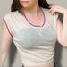 Urban Outfitters Tops | Bdg Urban Outfitters Knit Crop Top Size Medium Beige And Pink | Color: Cream/Pink | Size: M
