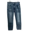 Levi's Jeans | Levi’s 514 Men’s 31 X 32 Medium Wash Jeans Straight Leg Zipper Preowned 24-293 | Color: Blue | Size: 31