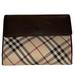 Burberry Bags | Burberry Vintage Nova Check Kisslock Tri-Fold Canvas & Leather Wallet 4.7"4" | Color: Brown/Tan | Size: 4.7"4"