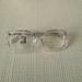 Anthropologie Accessories | Anthropologie Clear Reading Glasses | Color: Silver | Size: +2.5