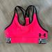 Under Armour Other | Hot Pink Under Armour Girls Sports Bra | Color: Pink | Size: Xs