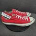 Converse Shoes | Converse Chuck Taylor Shoes Mens Sz 13 Red White Canvas Sneakers | Color: Red/White | Size: 13