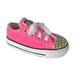 Converse Shoes | Converse Infant Bright Pink & Custom Bedazzled Rhinestone Sneakers | Color: Pink/Silver | Size: 6bb