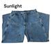 Carhartt Jeans | Carhartt Vintage Men Sz 38x30 Heavy Denim Patched Carpenter Jean -Straight Legs | Color: Blue | Size: 38x 30
