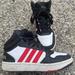 Adidas Shoes | Adidas Kids Hoops Mid 3.0 Shoes Size 3 | Color: Black/White | Size: 3bb