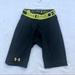 Under Armour Bottoms | Boys Under Armour Compression Shorts Sz.Medium | Color: Black/Yellow | Size: Mb