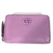 Gucci Bags | Auth Gucci 644412 Double G Zip Around Wallet Coin Compartment Coin Purse | Color: Purple | Size: W4.7h3.0inch