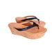 Coach Shoes | Coach Wedge Norene Platform Fliflop Sandals 9.5 New | Color: Black | Size: 9.5