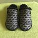 Michael Kors Shoes | Michael Kors Janis Jacquard Women’s Slippers Size 5 | Color: Black/Tan | Size: 5