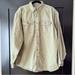 Carhartt Shirts | Carhartt Fire Resistant Men’s Long Sleeve Tan Button Down Shirt Size 2xl | Color: Tan | Size: Xxl