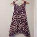 Free People Intimates & Sleepwear | Free People Intimately Voile And Lace Trapeze Slip Dress Plum/Pale Pink Size Xs | Color: Pink/Purple | Size: Xs