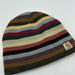 Carhartt Accessories | Carhartt Striped Rainbow Fleece Lined Knit Skull Cap Beanie Hat | Color: Blue/Green | Size: Os