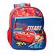 Joumma Disney Cars Lets Race Schulrucksack, Rot, 27 x 33 x 11 cm, Polyester, 9,8 l, rot, Schulrucksack