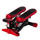 Stepper,Mini Up-down Exercise Machine, Men and Women Cardio Aerobic Motor Exercise Trainer, Monitor and Resistance Bands Exercises Equipment,Red