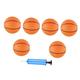 Abaodam 5 Sets Inflatable Toy Basketball Inflatables Beach Party Toys Beach Balls Inflatable Bulk Toys Child Basketball Ball Drainage Basket Kid Inflatable Ball Kids Ball Baby Outdoor Pvc