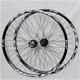 Disc Brake mountain bicycle wheels 26'' 27.5" 29" Alloy Rim Cassette Hub Sealed Bearing QR MTB Bike Wheelset 32Holes 7-11 Speed,Black,27.5inch