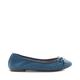 Dune Ladies Harping DD-Charm Ballet Flats Size UK 6 Flat Heel Ballet Pumps Blue