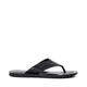 Dune Mens FREDOS Leather Toe Post Sandals Size UK 7 Flat Heel Casual Sandals