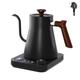 Electric Gooseneck Kettle,Coffee and Tea Kettle,Fast Boil Electric Kettle,Stainless Steel Tea Kettle,Intelligent Constant Temperature Goose Neck Kettle,Quick Heating,for Boiling Water,900ml (Black)