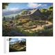 Mountain Village Cottage Jigsaw Puzzles for Kids 1000 Pieces 3d Mountain Village Cottage Wooden Puzzle Decompression Game for Adults Women Kids Girl Family Gathering Educational Game Toys （75×50cm）