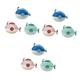UPKOCH 9 Pcs Submarine Toy Shower Toys Infant Bath Toys Cute Wind up Toys Bath Time Toys Baby Bath Toys Recreation Accessory Baby Water Toys Boat Bath Toys Toiletries Plastic Casual Child