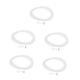 Garneck 5 Sets Pressure Cooker Accessories Pressure Cooker Supply Pressure Pot Gasket Pressure Cooker Sealing Ring Washers Gasket for Pressure Cooker Major Stainless Steel Seals