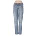 Denizen from Levi's Jeggings - Mid/Reg Rise: Blue Bottoms - Women's Size 26 - Light Wash